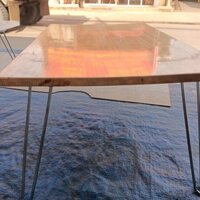 Bàn gấp gọn mặt gỗ (40x60) (40x80) cao 30cm
