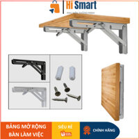 Bàn gấp gọn TREO TƯỜNG thông minh, bàn làm việc, kệ treo đa năng gấp gọn mở rộng đủ kích thước - Hi Smart