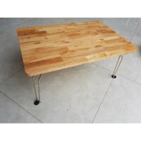 Bàn Gấp SANTA STORE Gỗ Thịt kích thước 40*60cm (100% Gỗ cao su)