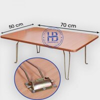 Bàn gấp sinh viên mặt xuân hòa 50x70cm