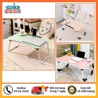 Bàn Gấp Thông Minh, Bàn Có Khe Để Laptop, Tiện Lợi Cho Mọi Người