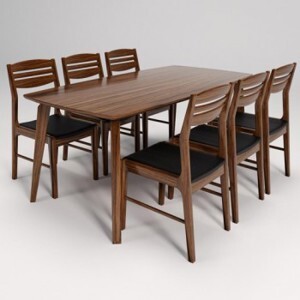 Bàn ghế ăn BA505