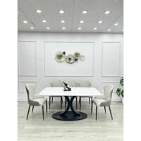 Bàn ghế ăn , Bàn ghế ăn nhập khẩu , bàn ghế ăn gia đình mặt đá , bàn ăn chân