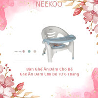 Bàn Ghế Ăn Dặm Cho Bé, Ghế Ăn Dặm Cho Bé Từ 6 Tháng Nhựa Việt Nhật Cao Cấp 1828