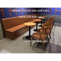 Bàn ghế cà phê sô pha dựa tường,Băng sô pha dựa tường cà phê.