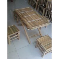 Ban ghế cà phê,trà sữa, bún đậu mắm tôm(bàn 55*90+4 ghế)