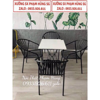 Bàn ghế cafe giá rẻ, Bàn ghế cafe ngoài trời