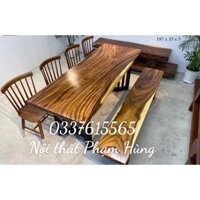 Bàn ghế cafe,bàn ghế ăn,bàn ghế dài gỗ me tây nguyên khối