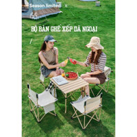Bàn Ghế Dã Ngoại Gấp Gọn Hợp Kim Nhôm SPW01