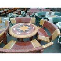 Bàn ghế đá sân vườn cao cấp