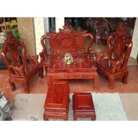 Bàn ghế đỉnh cột 10 gỗ Lim