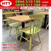 Bàn ghế gỗ cafe Hoàng Trung Tín - [GIÁ RẺ] - Xưởng SXTT Hoàng Trung Tín