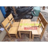 bàn ghế gỗ cóc ngoài trời thanh lý, Bàn ghế cafe gỗ thấp giá rẻ