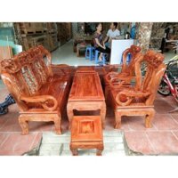 Bàn ghế gỗ Lim tay 10