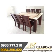 Bàn ghế gỗ phòng khách cao cấp