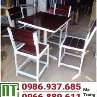 Bàn ghế gỗ sắt góa rẻ