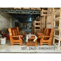 bàn ghế gỗ xoan đài loan phòng khách