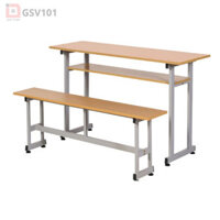 Bàn ghế học sinh 2 chỗ ngồi GHS110HP