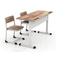 Bàn ghế  học sinh 2 chỗ ngồi ghế rời xuất khẩu