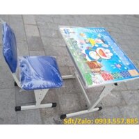 Bàn ghế hoc sinh chân sắt tăng giảm