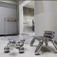 Bàn ghế inox nhập khẩu