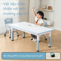 Bàn Ghế Mẫu Giáo Bàn Học Trẻ Em Có Thể Nâng Lên Bàn Chuyên Dụng Cho Bé Giáo Dục Sớm Có Thể Vẽ Graffiti Bàn Vẽ Đồ Chơi