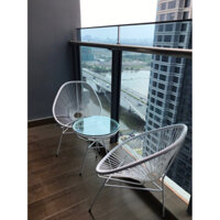 Bàn ghế mây nhựa ( giá 1 bàn, 1 ghế)