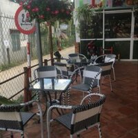 Bàn ghế mây nhựa giá rẻ thanh lý