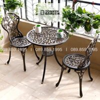 Bàn ghế nhôm đúc TG02