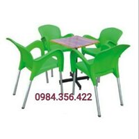 Bàn ghế nhựa đúc giá rẻ