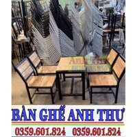 bàn ghế quán ăn cafe