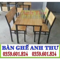 bàn ghế quán ăn thanh lý