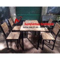 Bàn ghế quán ăn