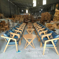 Bàn ghế sofa đơn thanh lý, Sofa cafe katana