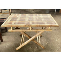 bàn ghế tre chắc chắn