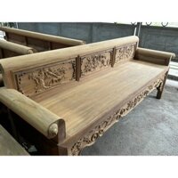 Bàn ghế Trường Kỷ Lim 10 chỉ dài 1m97