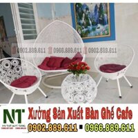 bàn ghế xích đu sân vườn giá rẻ
