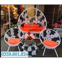 bàn ghế xích đu sân vườn giá rẻ