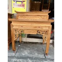 Bàn gia tiên -Bàn thờ bàn cúng-Bàn phật 2 tầng (nhị cấp ) gỗ gõ đỏ 1M27-1M54-1M75 cao cấp (FREESHIP 50KM )