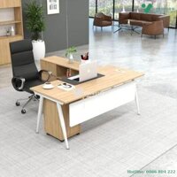 Bàn giám đốc chân tròn côn Epsilon 1m6 ER16-GD