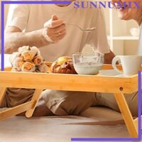 Bàn Giường Gấp Bàn Laptop Bàn Tre Đa Năng Mini Di Động Laptop Giường Khay Để Bàn Cho Ký Túc Xá Nhà Làm Việc Khách Sạn Phòng Ngủ