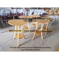 bàn gỗ 3 chân giá xưởng
