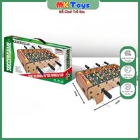 [Bàn Gỗ Cỡ Lớn ] Đồ Chơi Bàn Bi Lắc Bàn Bóng Đá Bằng Gỗ Dành Cho 2 Người Chơi Cực Kỳ Vui Nhộn