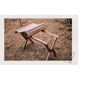 Bàn gỗ cuộn Glamping Naturehike NH21JJ001