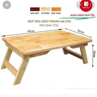 Bàn Gỗ Đa Năng Chân Xếp Gọn -Bàn xếp gỗ cao su 40*60