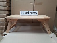 Bàn Gỗ Đa Năng Chân Xếp 40x60cm - Bàn trà chữ nhật sofacafe ngồi bệt gấp gọn gỗ tự nhiên đa năng