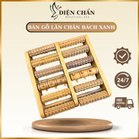 Bàn Gỗ Lăn Chân Massage - Bấm Huyệt Thư Giãn - Dụng Cụ Diện Chẩn