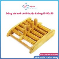 Bàn gỗ lăn chân