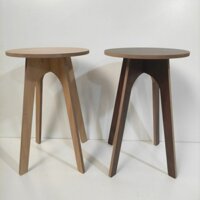 Bàn gỗ lắp ghép dáng cao, dễ tháo lắp, chắc chắn ( mặt Tròn cao 60cm )