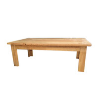 Bàn gỗ mầm non chân gỗ cao 30cm NT1-010